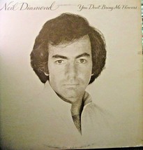 Neil Diamond-You Don&#39;t Bring Me Flowers-LP-1978-EX/VG+ - £3.95 GBP
