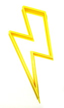 Lightning Bolt Thunder Strike Thunderbolt Superhero Cookie Cutter USA PR2424 - £2.41 GBP