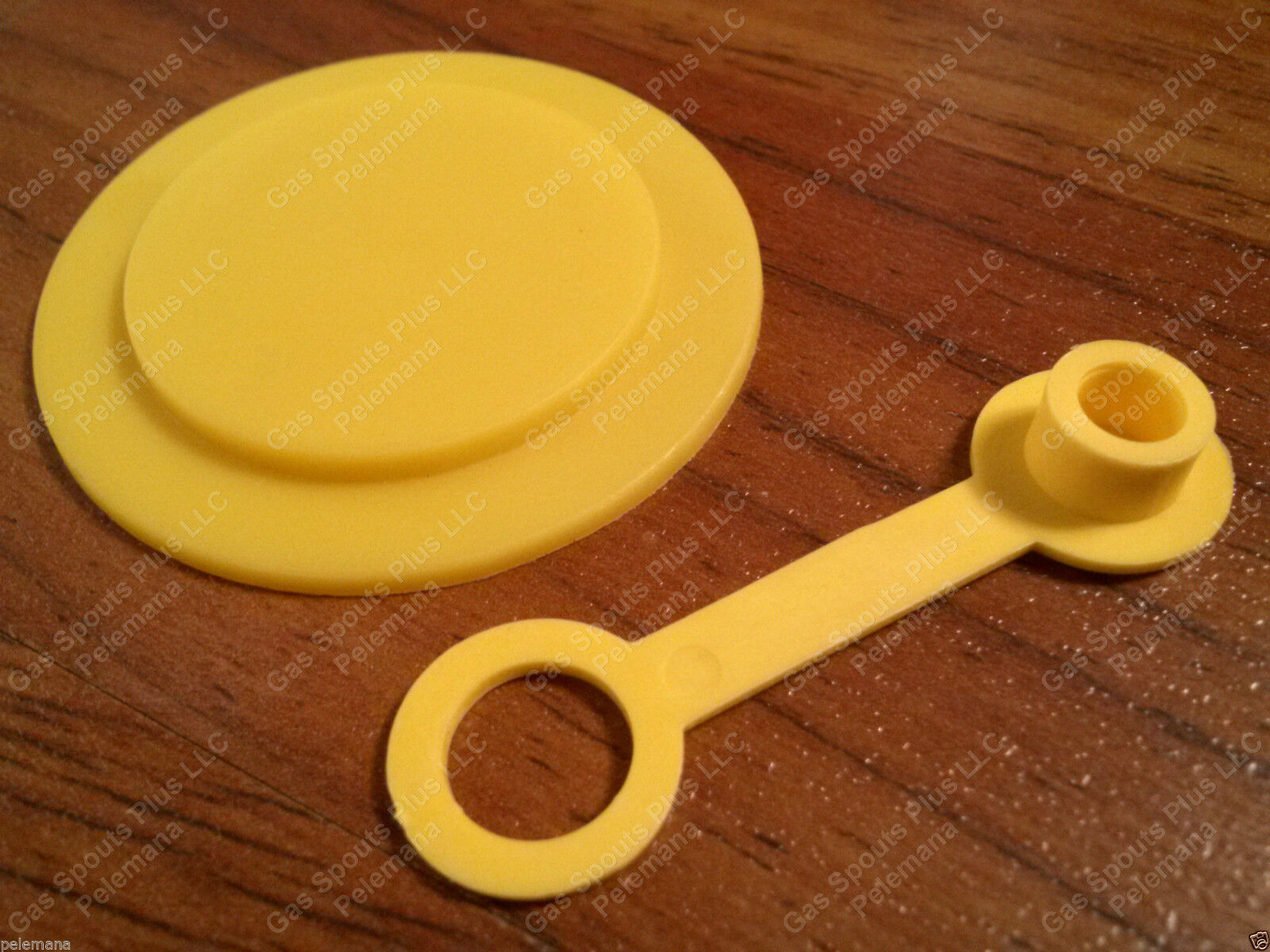 CHILTON Sears Craftsman Gas Can Parts Only 1 New Yellow SEAL DISC +REAR VENT CAP - $7.55