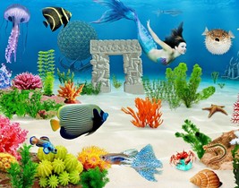 MERMAID Sea underwater marine animals Jigsaw puzzle 500 pieces fish boardgame 1 - £31.89 GBP