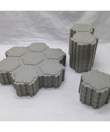 (14) Heroscape Concrete Tiles (3) 7s, (7) 2s, And (4) Singles  - $34.74 CAD