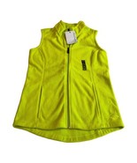 Oakley Lime Green Fleece Sleeveless Zipper Vest NWT Small New Skiing War... - $19.62