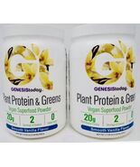 Genesis today Plant Protein &amp; Greens Vegan Superfood - Vanilla Smoothie ... - $29.45
