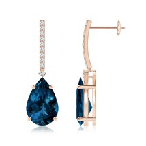 Authenticity Guarantee

ANGARA 7.81 Ct Pear-Shaped London Blue Topaz Earrings... - $1,914.87