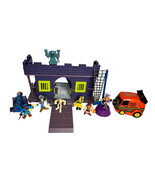 Vintage Scooby Doo Pirate Crew Fort Playset Toy With 7 Figures Van &amp; Cannon - $923.41 MXN