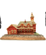 Vtg Danbury Mint Point of Rocks Old Railroad Station Maryland Figurine &#39;... - $34.42 CAD