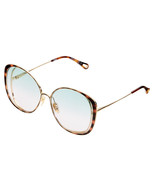 Chloe CH0036S Gold Green Blue Sunglasses - $228.26