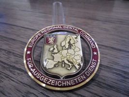 US Army Europe Regional Dental Command Germany Commanders Challenge Coin #933T - £19.46 GBP
