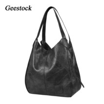 Vintage Top-Handle Bags Designers for Women  Shoulder Bags PU Leather Totes Bags - £21.00 GBP