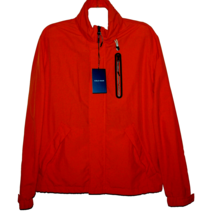 Cole Haan Grandseries  Men&#39;s Orange  Hooded  Rain Jacket Size US XL - £87.33 GBP