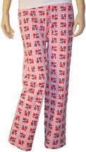 I Love NY New York Lounge Pants Heart Pajama Bottoms Pink - £15.01 GBP