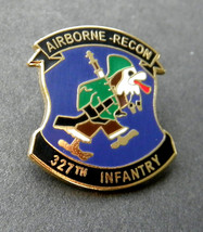Army 327th Infantry Airborne Recon Lapel Pin Badge 1 Inch - £4.45 GBP