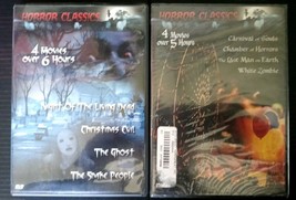 NEW! 8 Horror Classics - Volumes 2 &amp; 7 - £13.36 GBP
