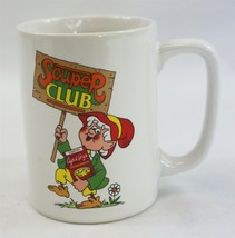 VINTAGE 1988 Keebler Elf Lipton Soup Souper Club Personalized Coffee Mug Pap Pap - £23.73 GBP