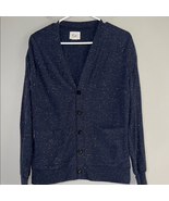 Navy Blue Knit Cardigan Sweater - $25.57 CAD