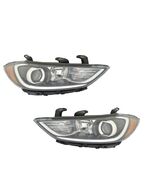 FITS HYUNDAI ELANTRA SEDAN 2017-2018 HID HEADLIGHTS HEAD LIGHTS LAMP PAIR - $16,253.80 MXN