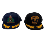 RCMP Hill St Precinct Metropolitan Police Snapback Hat Lot of 2 Mesh Bac... - $48.37