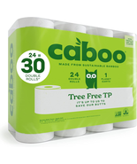 Caboo Tree Free Toilet Paper, Septic Safe Toilet Tissue, Eco Friendly, P... - $55.06