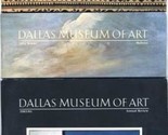 3 Dallas Museum of Art Bulletins &amp; Annual Review 1984  - $24.72