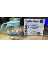 Core Kitchen  Clear/Teal  3 qt. Gourmet  Popcorn Popper w/ Box - £7.59 GBP