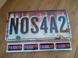 Bam! Horror Joe Hill Charlie Manx Wraith NOS4A2 License Plate Prop Replica - $19.99