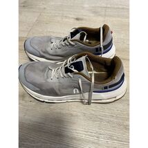 ON Running CloudTec Mens Gray Blue Performance Running Shoes Sz 9.5 Snea... - $33.96