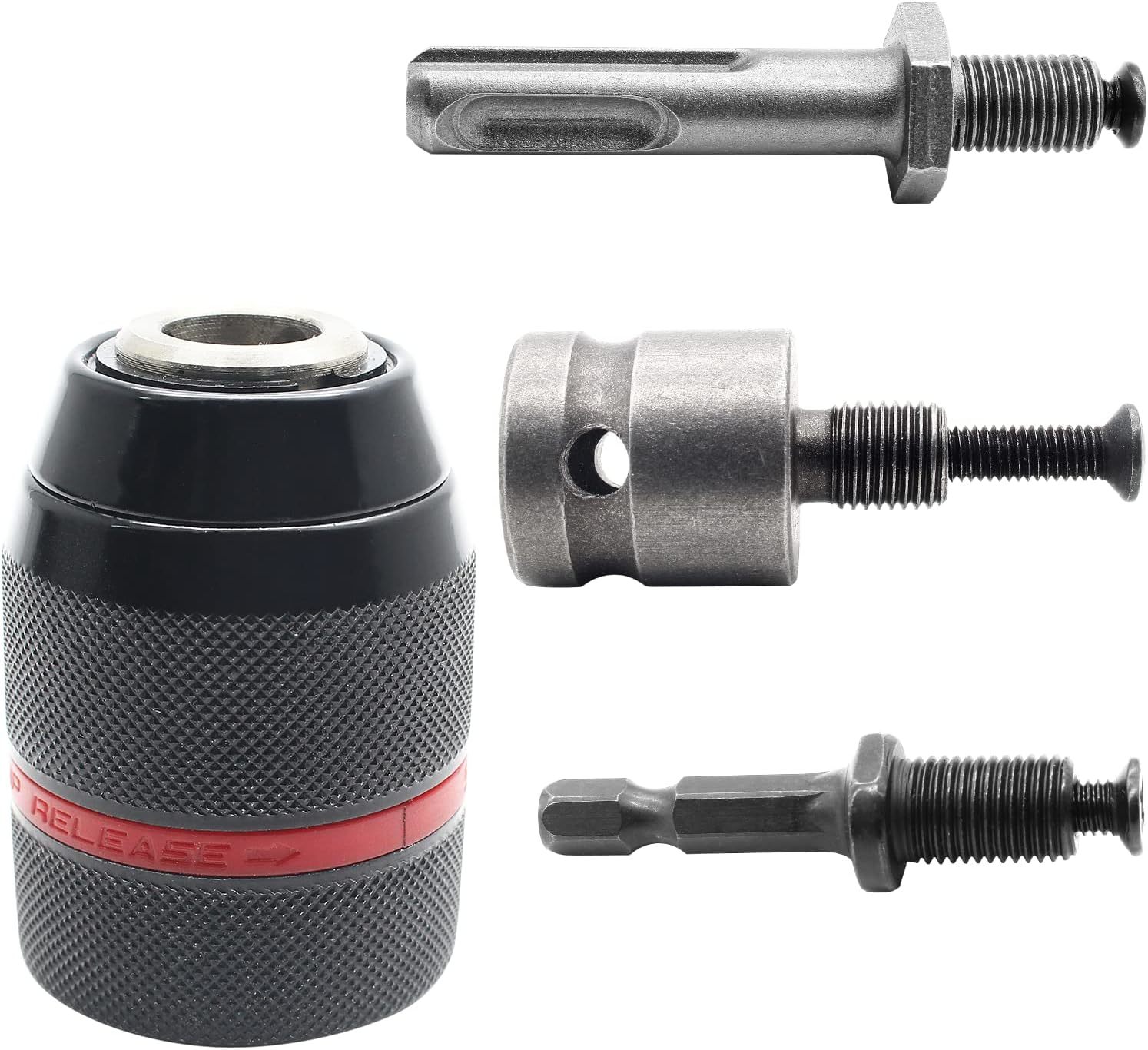 13Mm Keyless Metal Drill Chuck, With Sds-Plus Shank 1/4 Inch Hex Shank 1... - $44.95