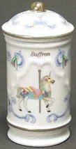 Lenox Porcelain Carousel Spice Jar - Saffron - £15.57 GBP