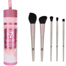 W7 Go Glam Brush 5 Makeup Brushes - £62.32 GBP