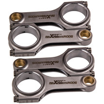 4340 H-Beam Connecting Rod Rods for Honda S2000 F20C ARP 2000 Bolts 6.024&quot; - $362.98