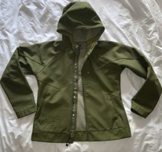 Helly Hansen Full Zip Green Jacket Size Small  - $24.74