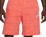 Nike Men&#39;s Geometric Fleece Shorts in Magic Amber-Large - $29.94
