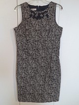 Evan Picone Ladies Sleeveless Stretch SHEATH-14-NWOT-LINED BODICE-COTTON/SPANDEX - £8.88 GBP