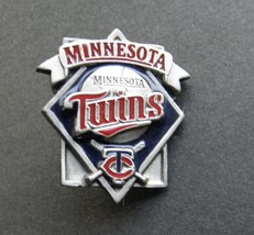 Minnesota Twins Mlb Major League Baseball Lapel Pin 1 X 1.1 Inches - £5.22 GBP
