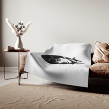 Paul McCartney Legends Sweatshirt Blanket - Heather Grey Polyester, Soft Warm 2  - £54.33 GBP+