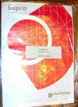Plantronics User&#39;s Guide SUPRA kit NO.2 P/N 25729-02 Headset Owners MANU... - $24.81