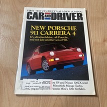 1989 August, Car and Driver Magazine, Mitsubishi Mirage Turbo, (MH698) - £12.10 GBP