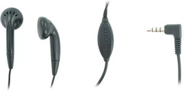 Alcatel Black Headphones w/ Mic 3.5mm for Motorola Moto G (1st Gen) - $10.28 CAD