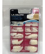 LA Colors Press On Nails French Overlap Oval shape Medium Length Full Cover - £6.18 GBP
