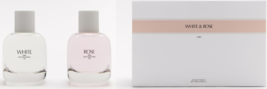 Zara White &amp; Rose Eau De Toilette Woman Set 2x 3.04oz Parfum Spray Fragr... - $35.35