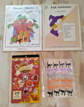 Fall Teaching K-2 Activity Booklets and Stickers Lot of 2 Books &amp; 2 Stic... - £7.10 GBP