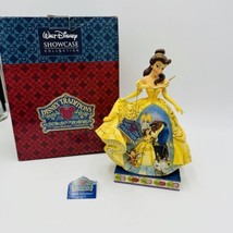 Jim Shore Beauty &amp; the Beast Belle Moonlit Enchantment Walt Disney Showcase Box - $126.00