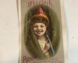 Wheelock Pianos New York Victorian Trade Card VTC 1 - £3.86 GBP