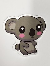 Sitting Koala Bear with Rosey Cheeks Super Cute Sticker Decal Fun Embellishment - $2.30