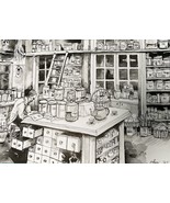 „Old Pharmacy”  original drawing - $458.46 MXN