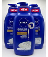 3x Nivea Nourishing Care Body Wash w/ Nourishing Serum 30 FL OZ - $36.75