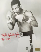 Michael Spinks Signed 8x10 Inscribed COA Inscriptagraphs Leon 8x Mike Tyson - £27.14 GBP