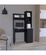 Carson Computer Desk w/ Hutch &amp; Storage - White - $4,767.86 MXN