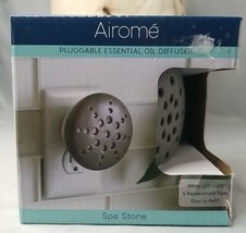 Airome Pluggable Essential Oil Diffuser Plus 5 Replacement Pads White LED - £9.93 GBP