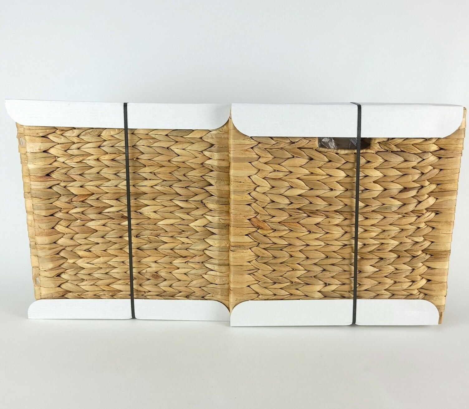 Ikea Basket Handmade Water Hyacinth 12½ x 13½ x 12½" New - £37.24 GBP